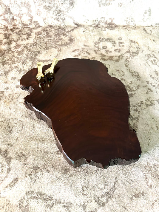 2 Humming bird platter/Tray - 368