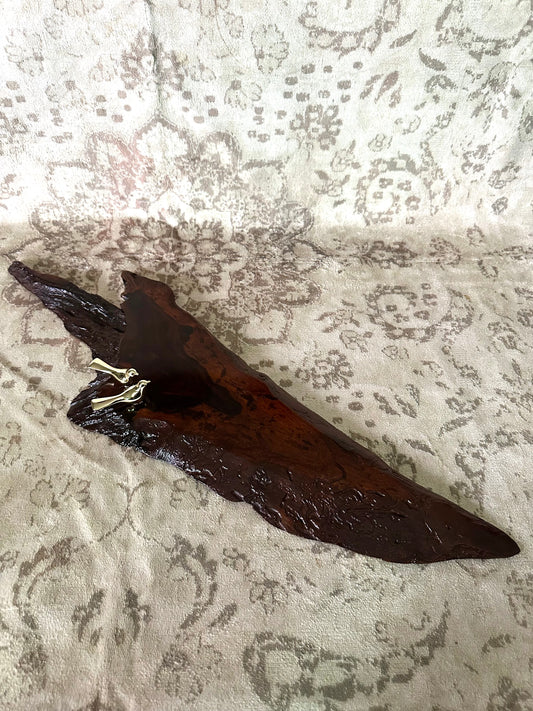 2 Humming bird platter/Tray - 370