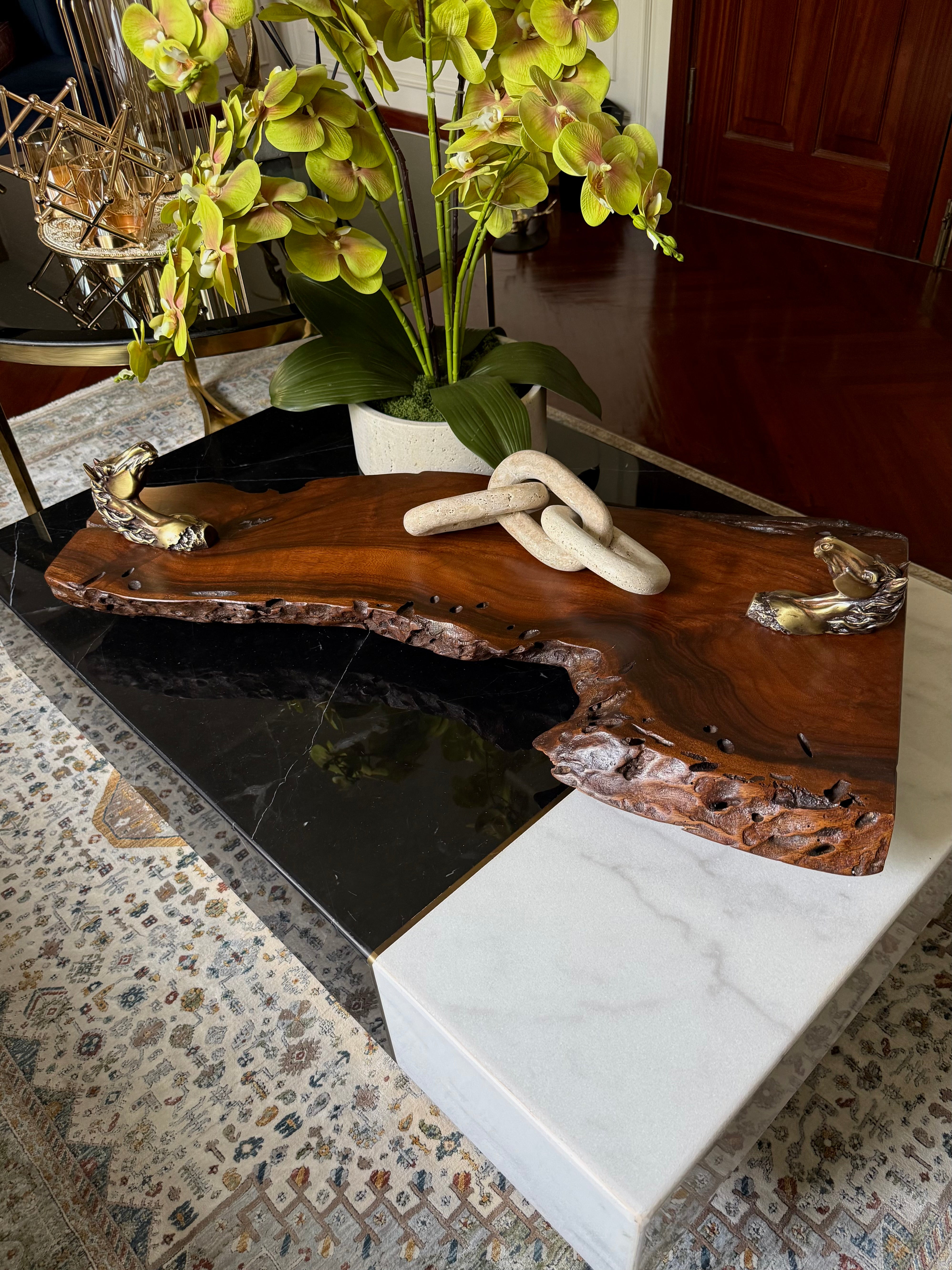 Horse head Tray (elevated) 084
