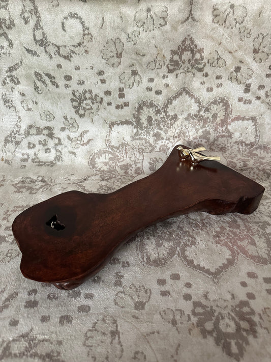 2 humming bird platter/ Tray 194