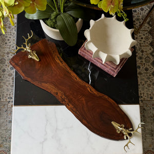 Deer Head XL Tray/Platter 437