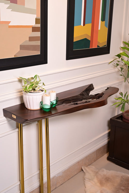 Sheesham hanging console