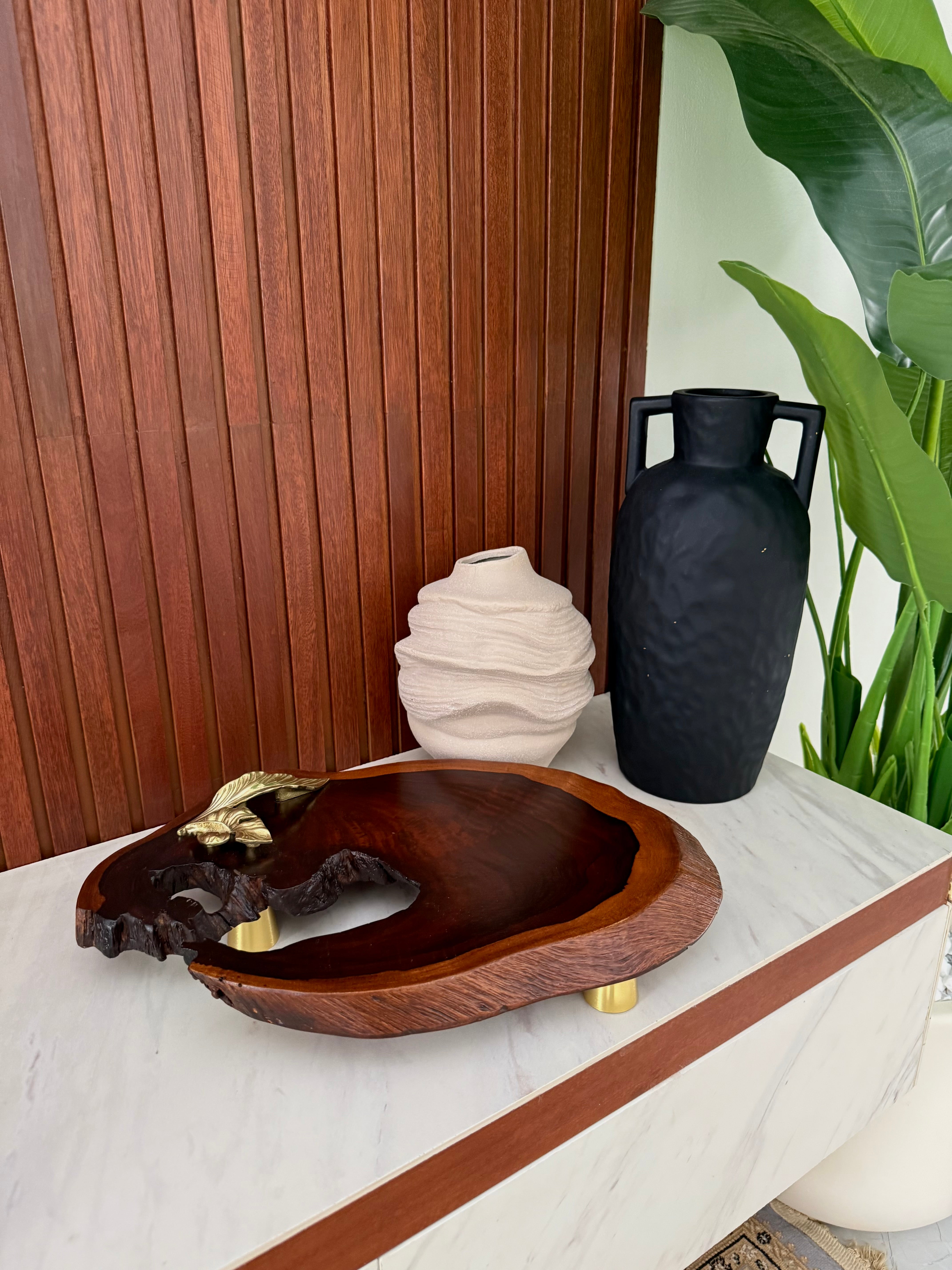 Pan Leaf Tray/ Platter ( elevated ) 430