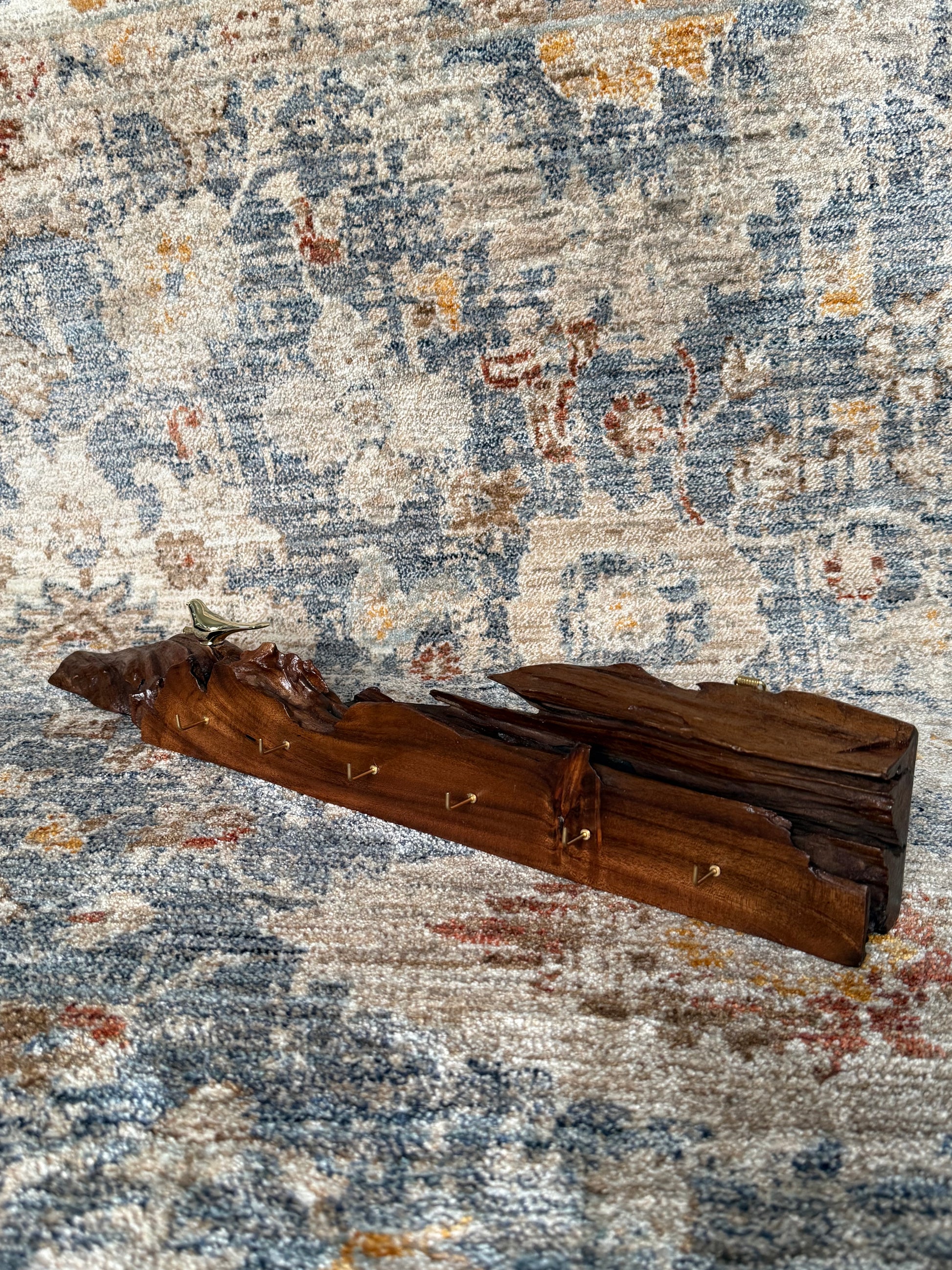 Humming bird key holder 6 hooks 15