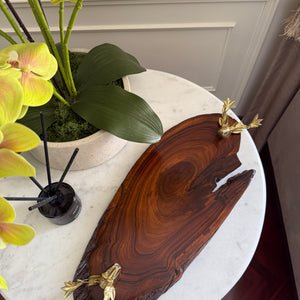 Double deer head Tray/Platter 428