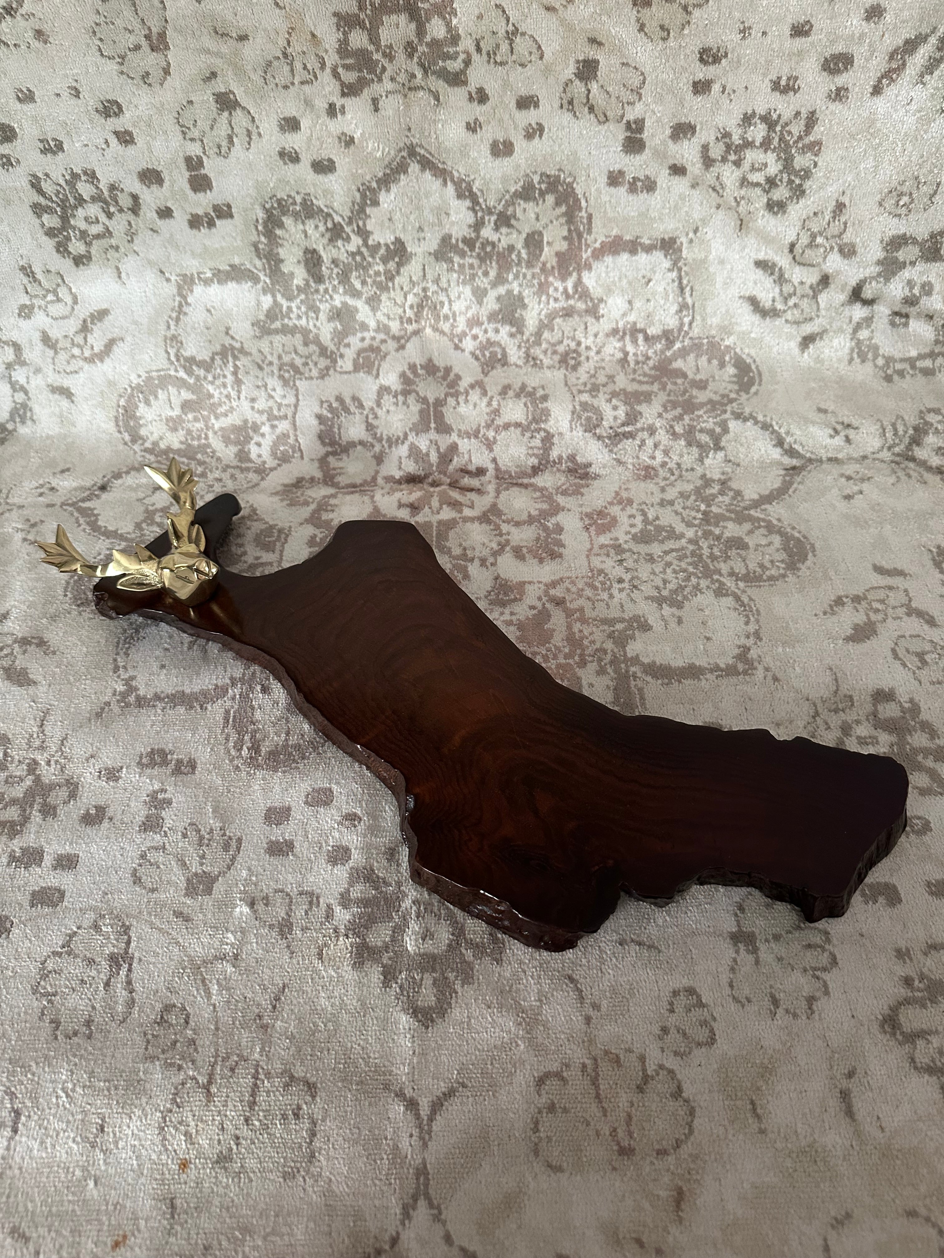 Deer head platter/ Tray 292