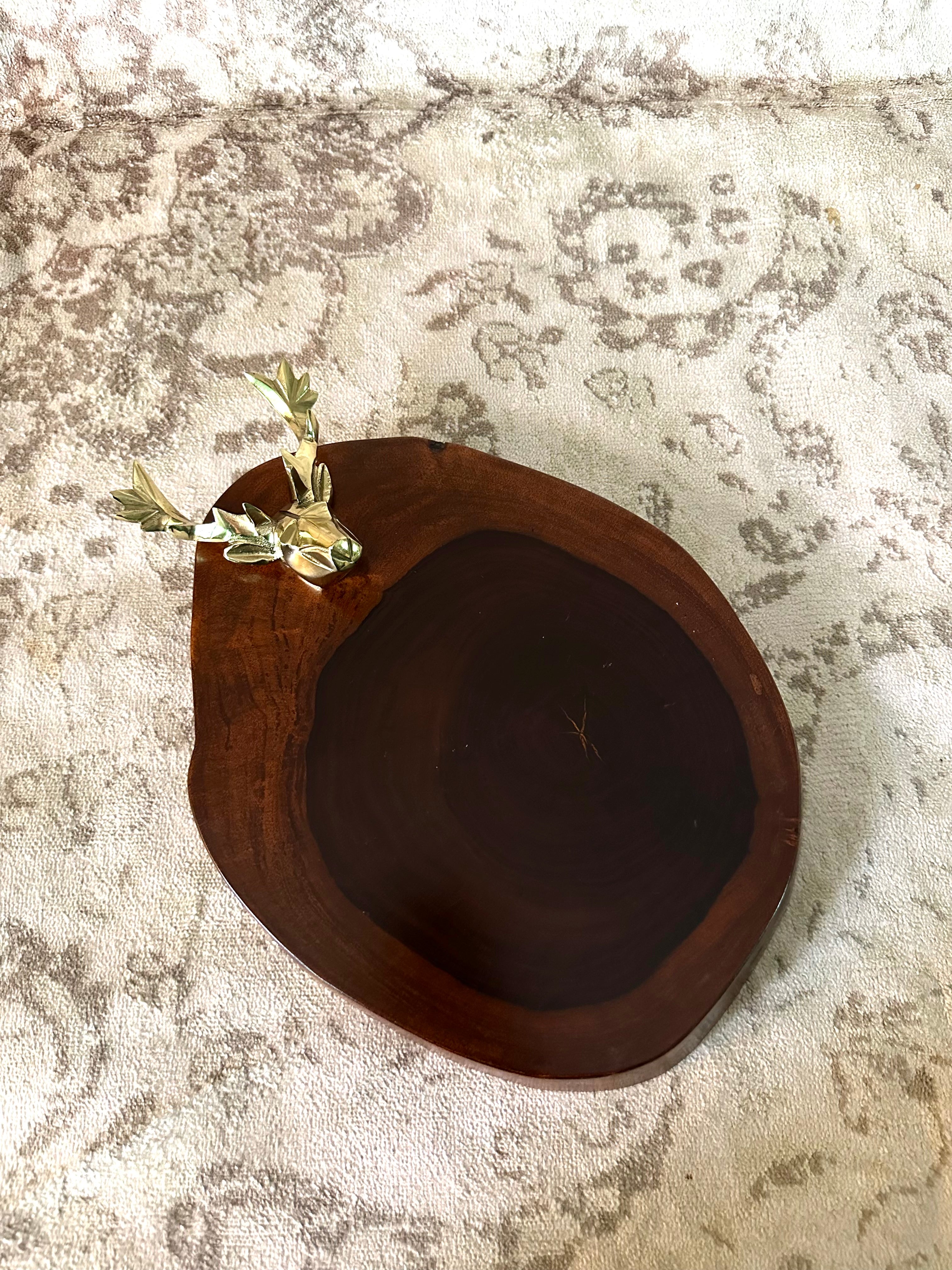 Deer head knob platter/Tray - cs.07