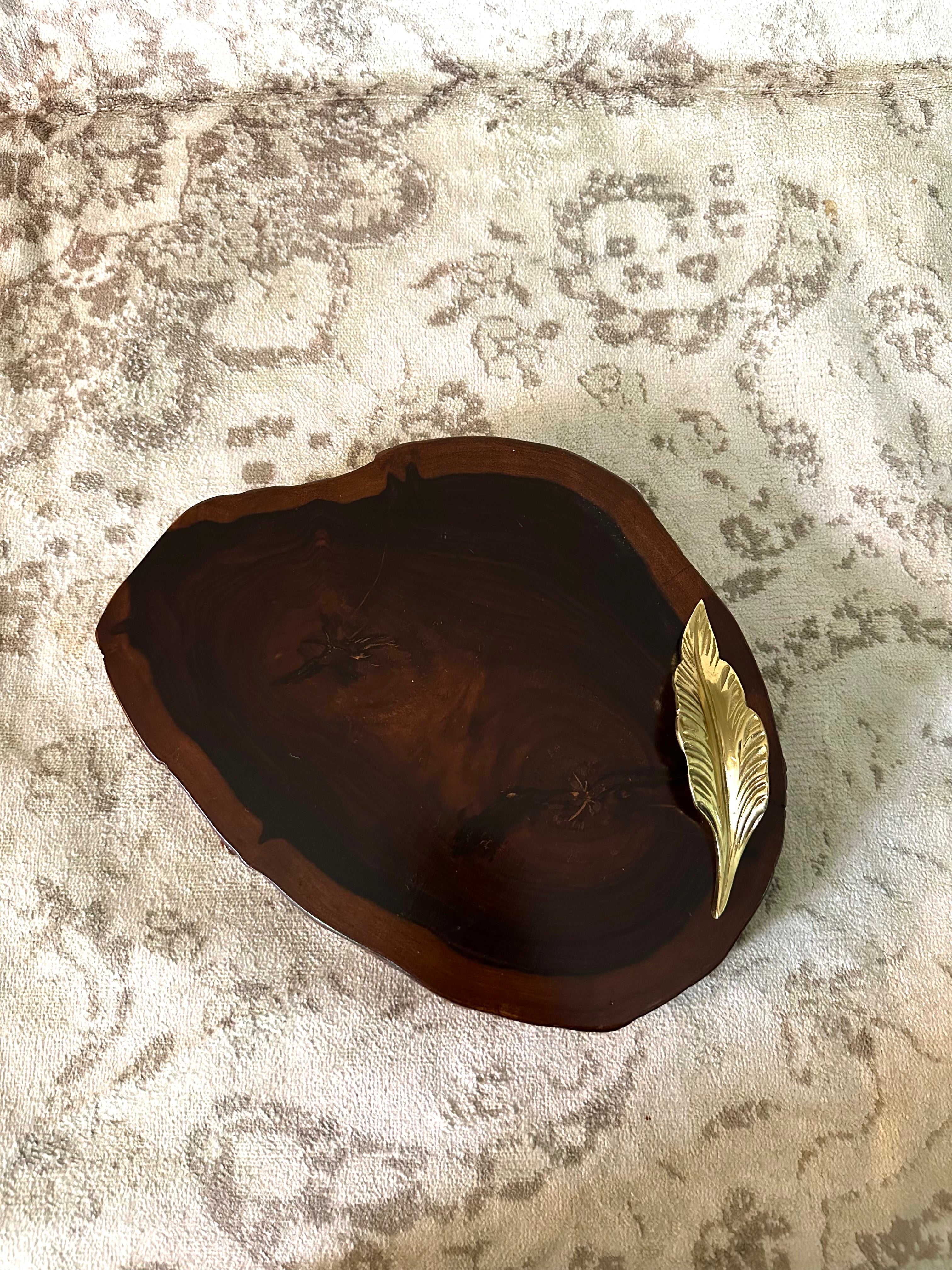 leaf knob platter/Tray - 380