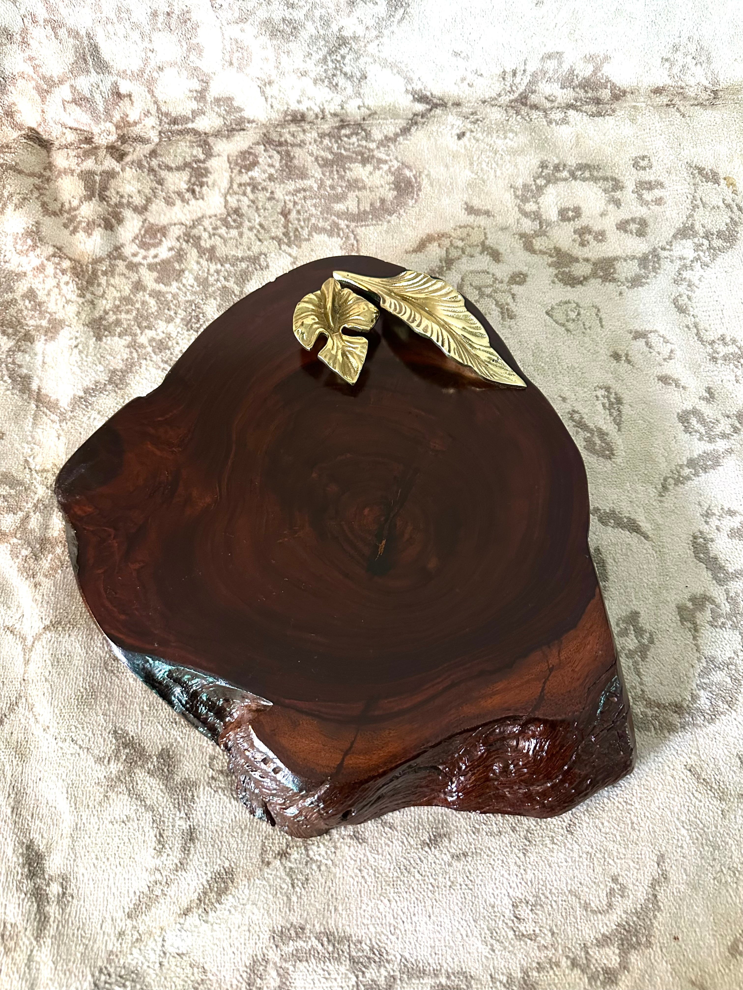 2 leaves platter / Tray - 367