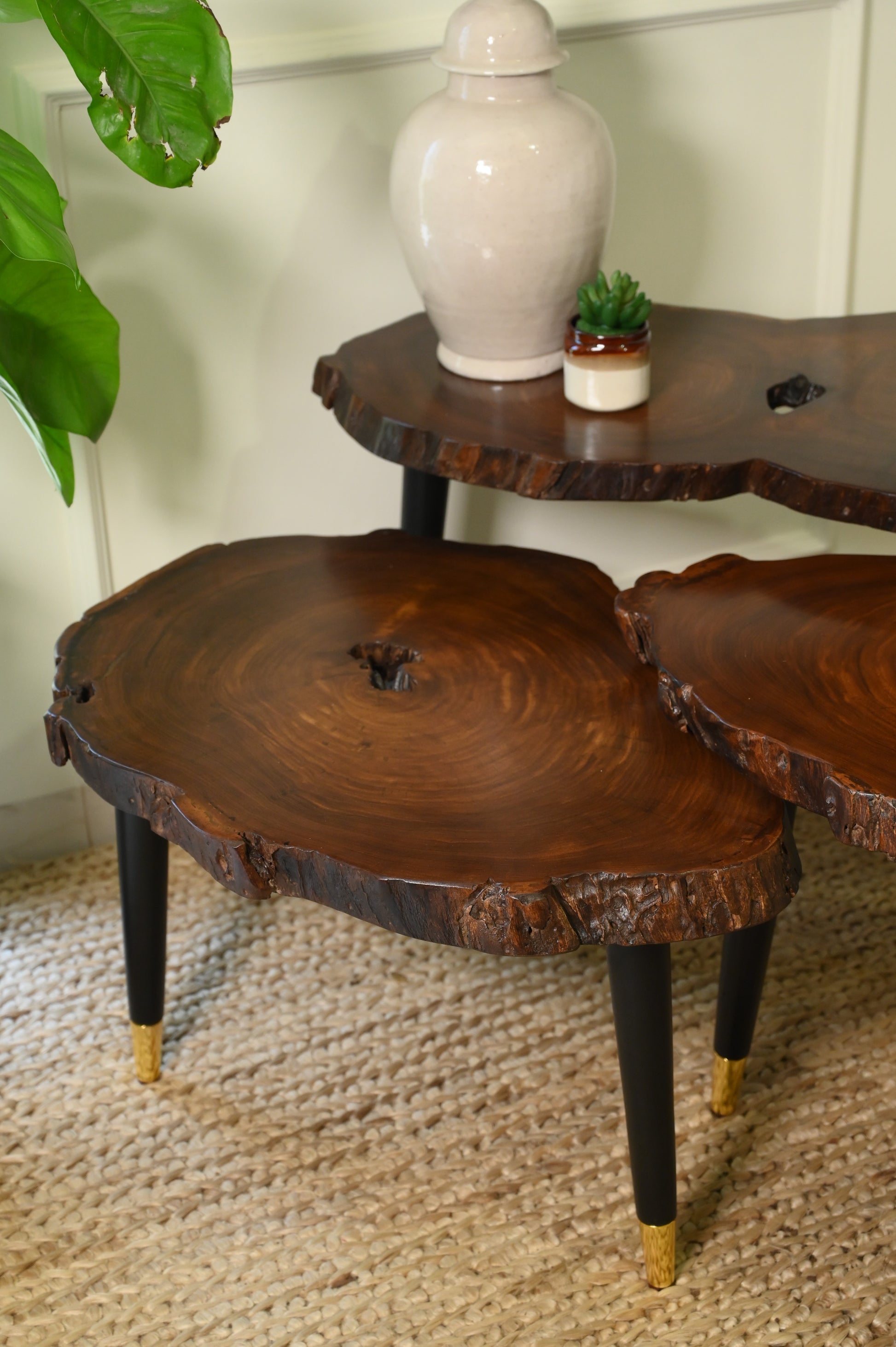 Sheesham Centre Table Set of 3