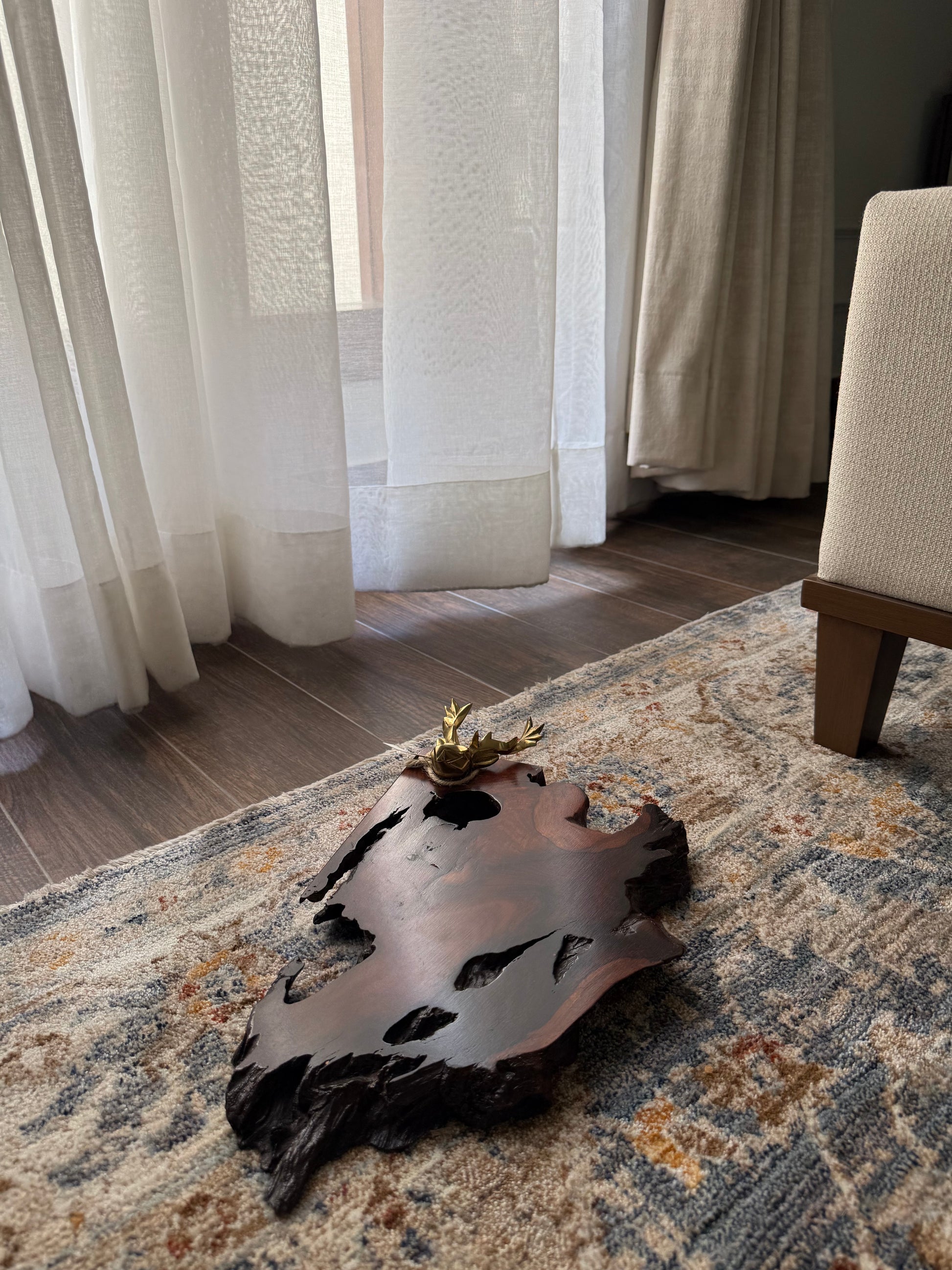 Deer head platter/ Tray 389