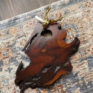 Deer head platter/ Tray 389