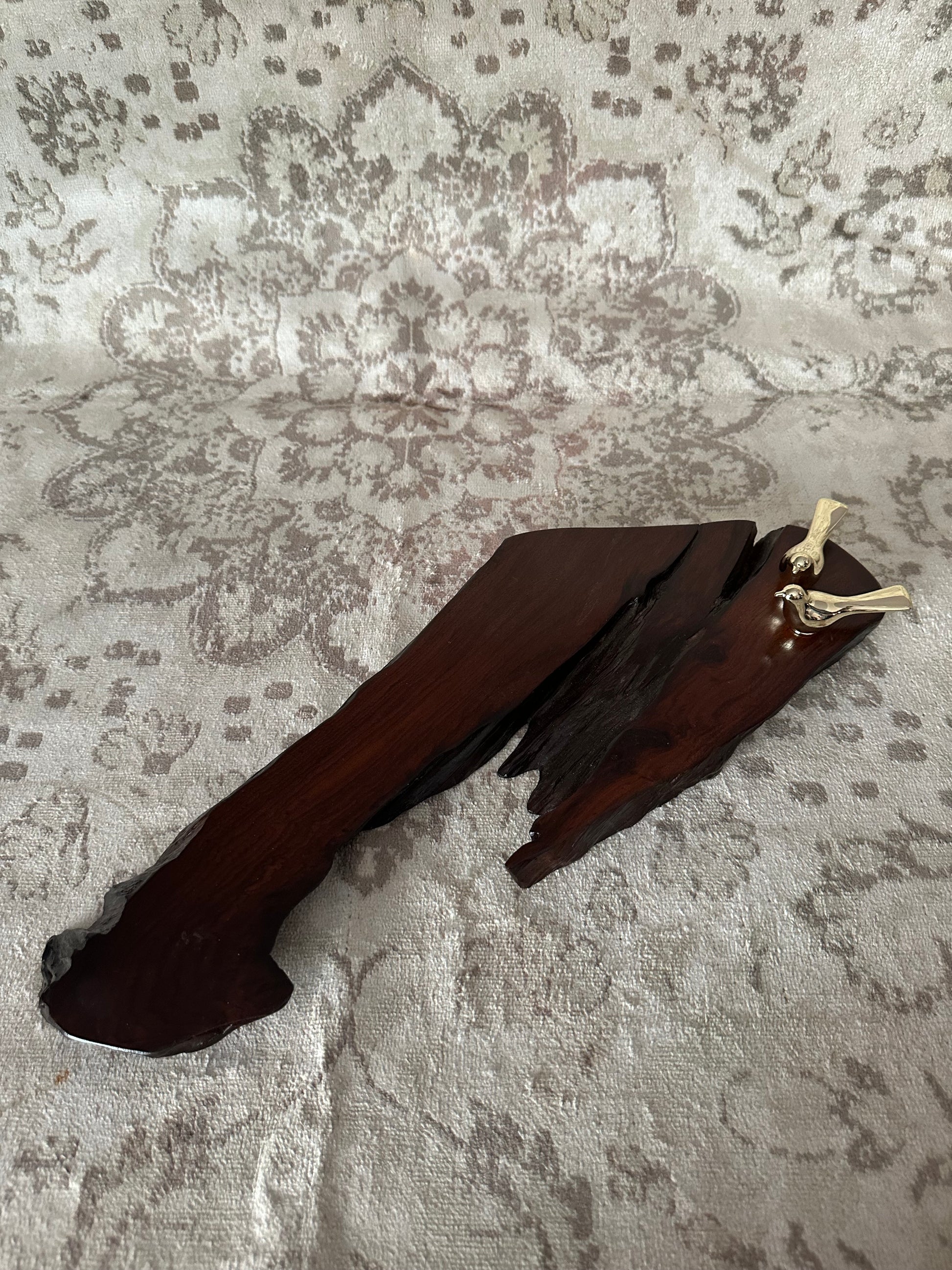 2 humming bird platter/Tray 297