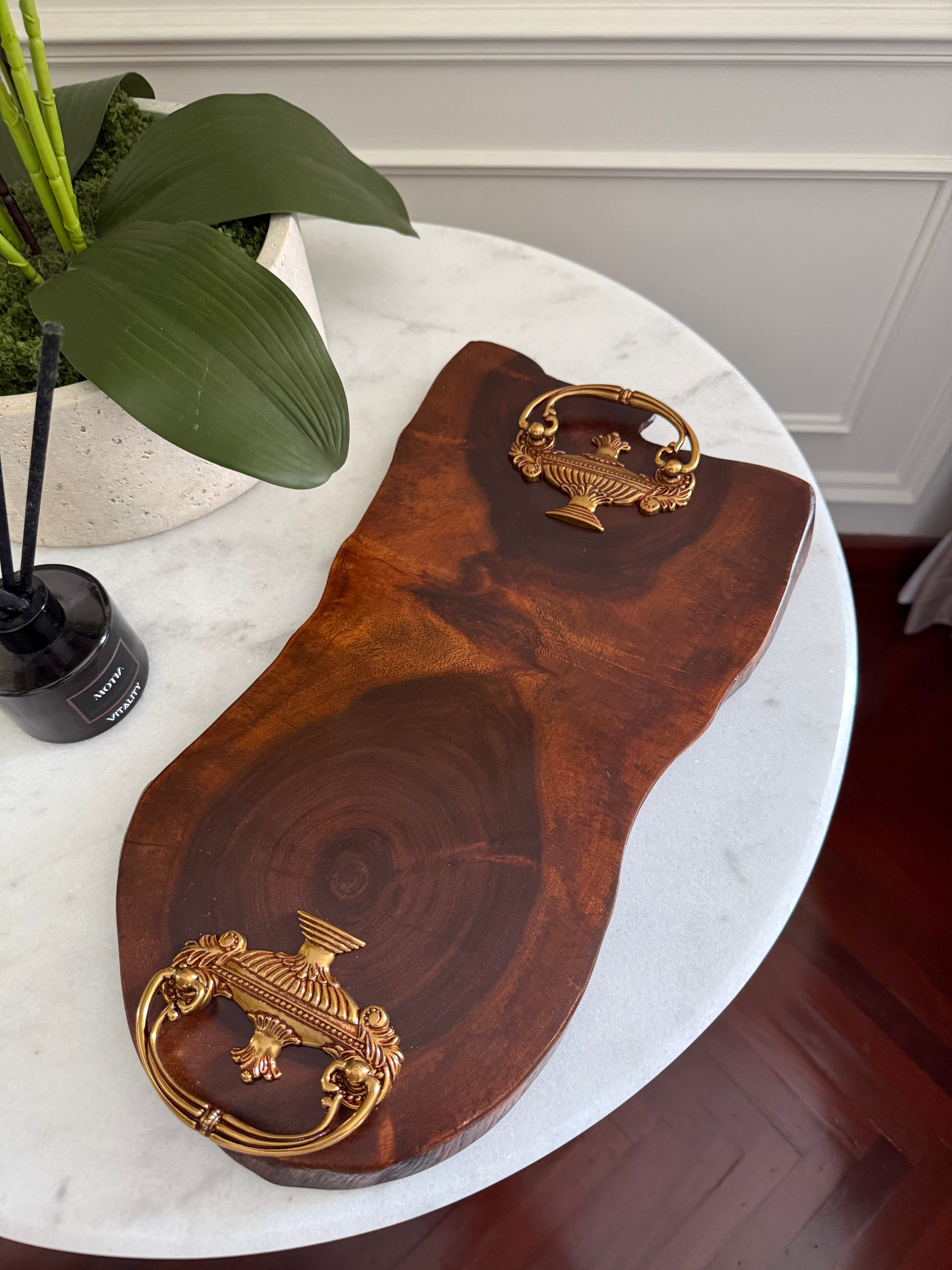 Italian knob Tray/ Platter 425
