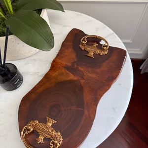 Italian knob Tray/ Platter 425