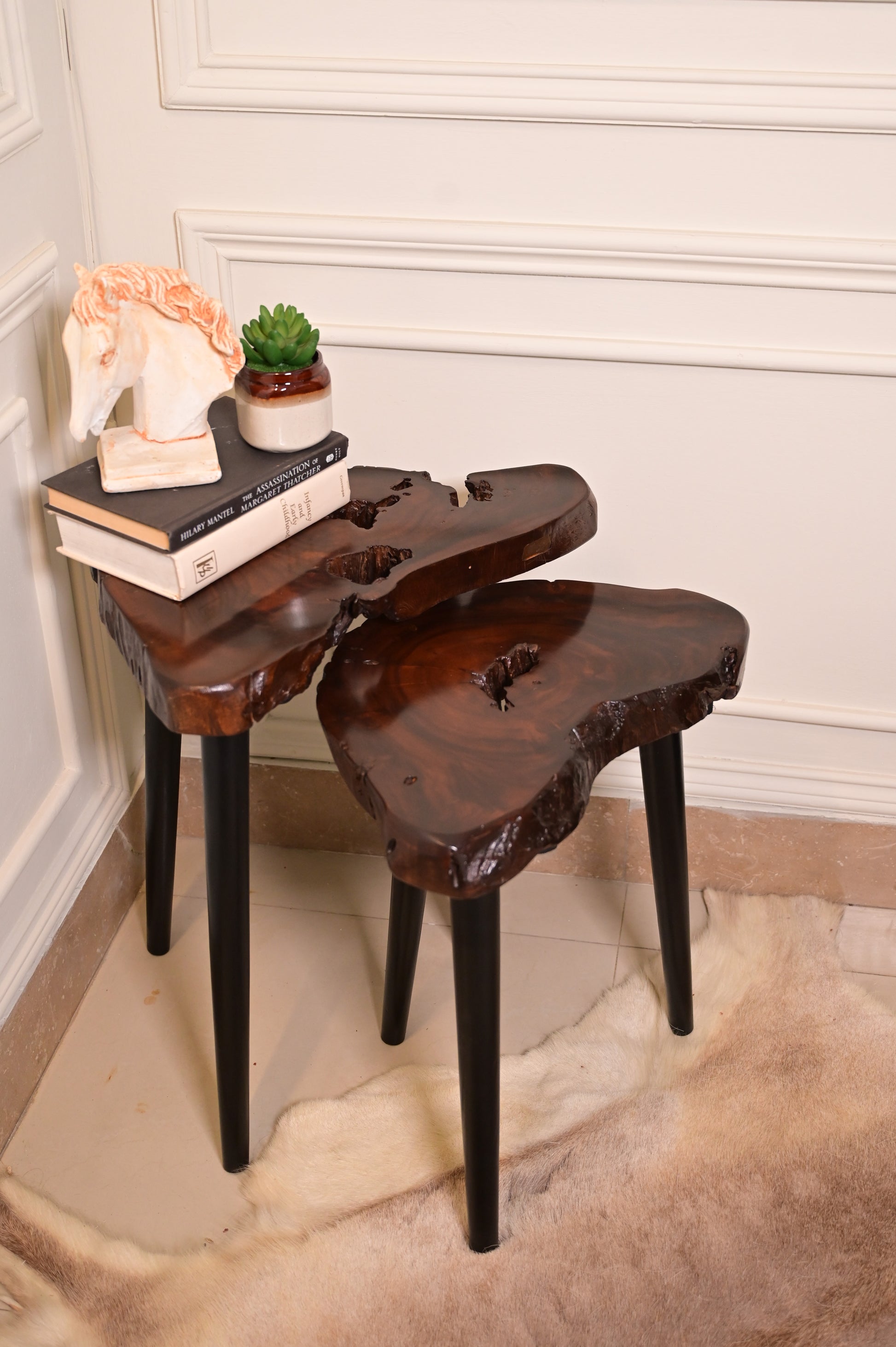 Sheesham Nesting table set of 2