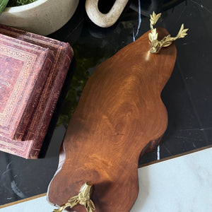 Double Deer head Tray/ Platter 419