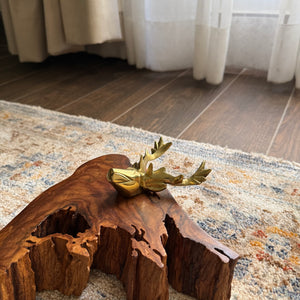 Deer head sculpture 392