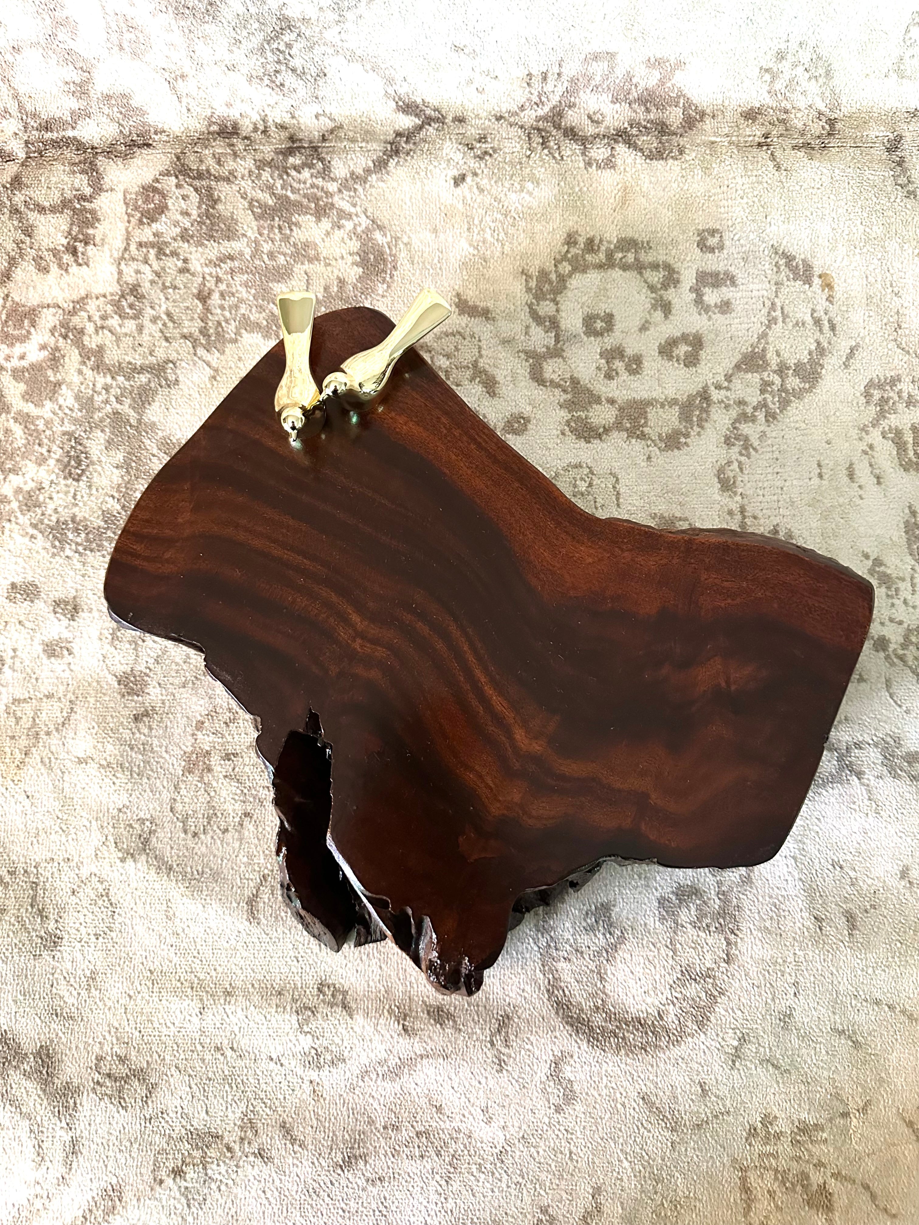 2 humming bird platter/ Tray - 369