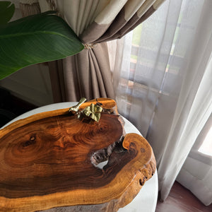 Bird with pan leaf Tray/Platter (elevated) 431