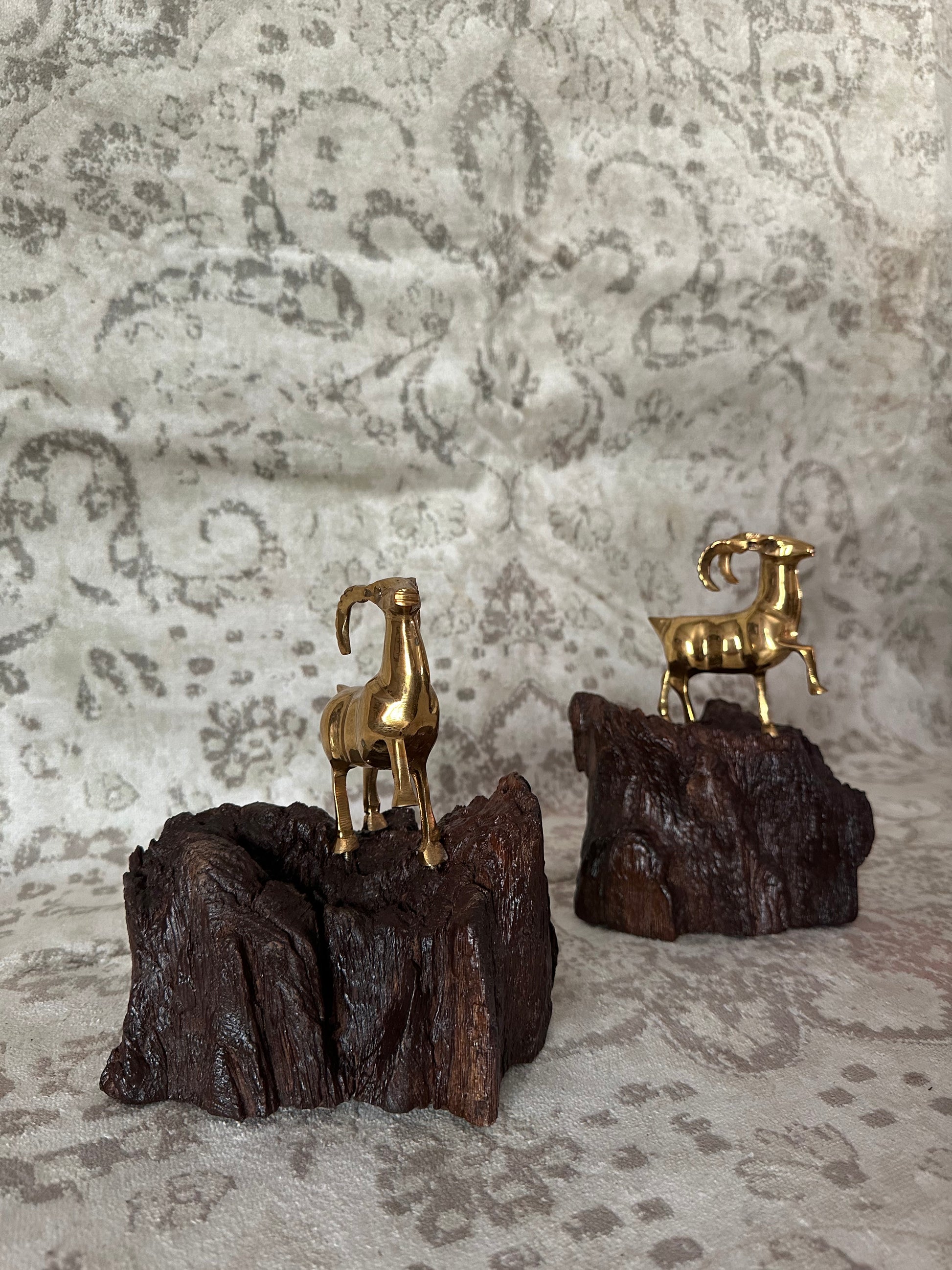 Standing goat Sculpture pieces