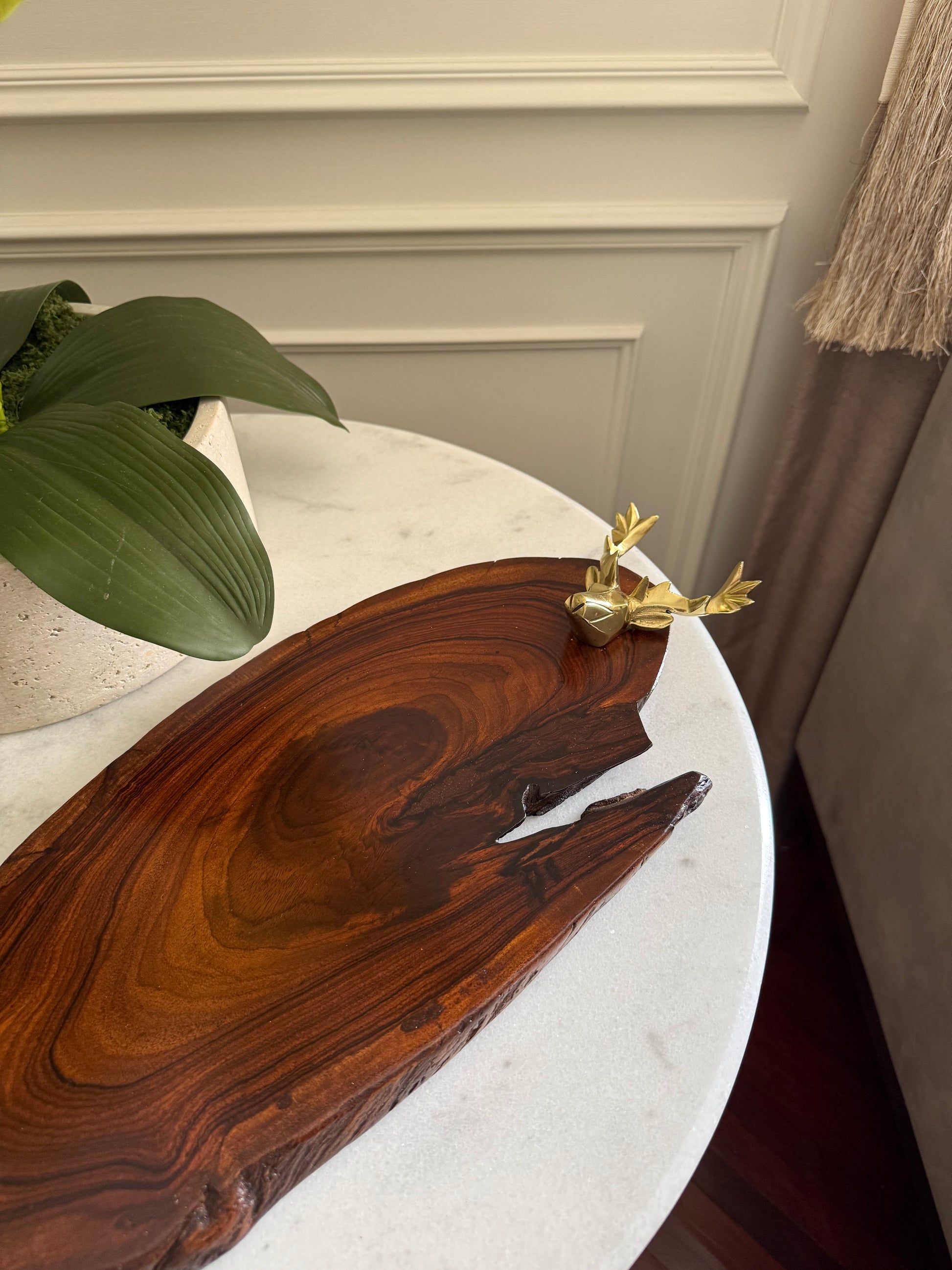 Double deer head Tray/Platter 428