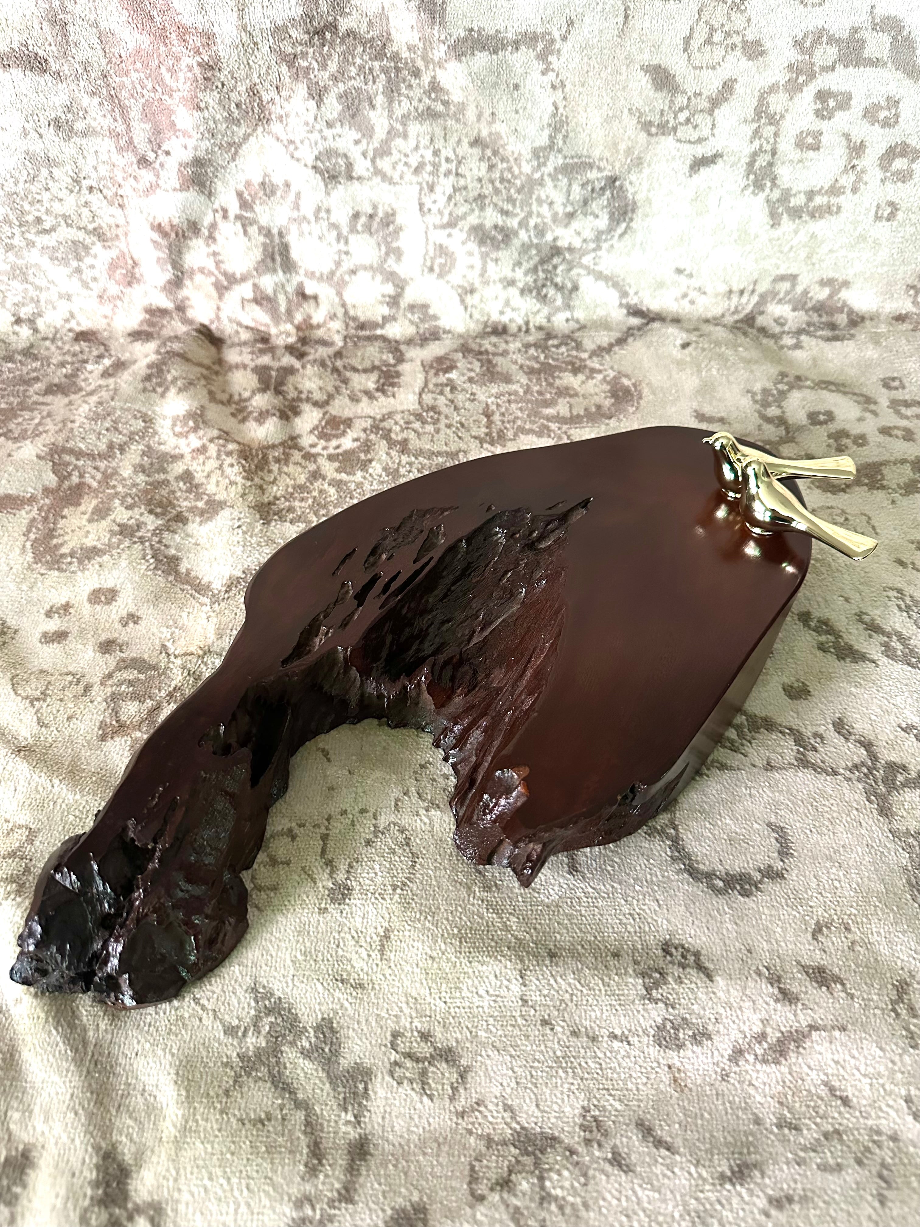 2 Humming bird platter/Tray - 382