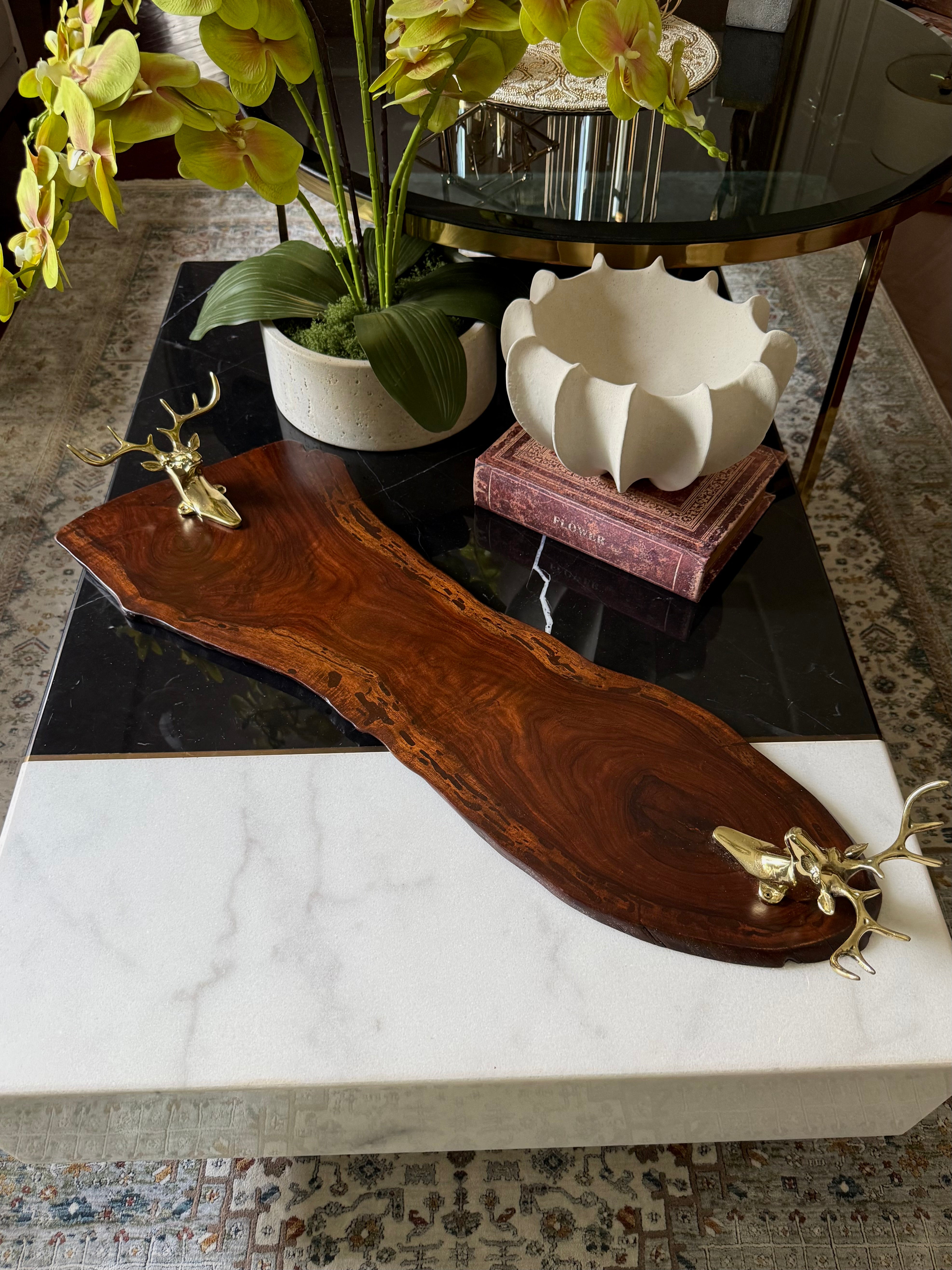 Deer Head XL Tray/Platter 437