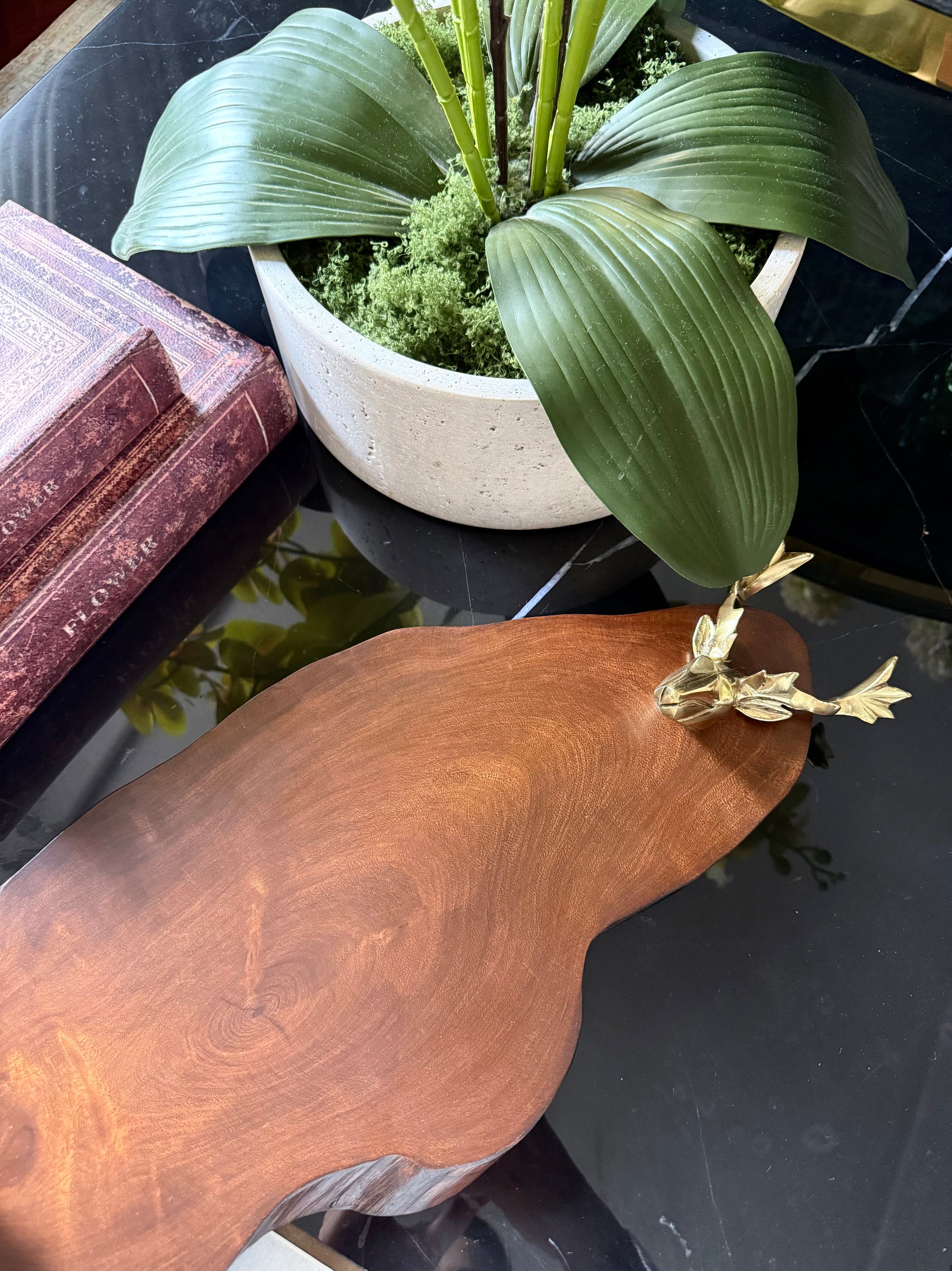 Double Deer head Tray/ Platter 419