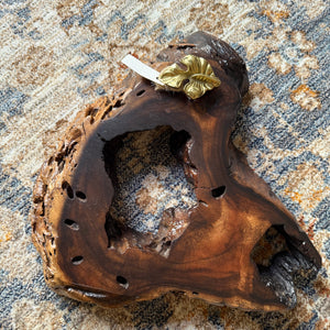 Pan leaf sculpture 405