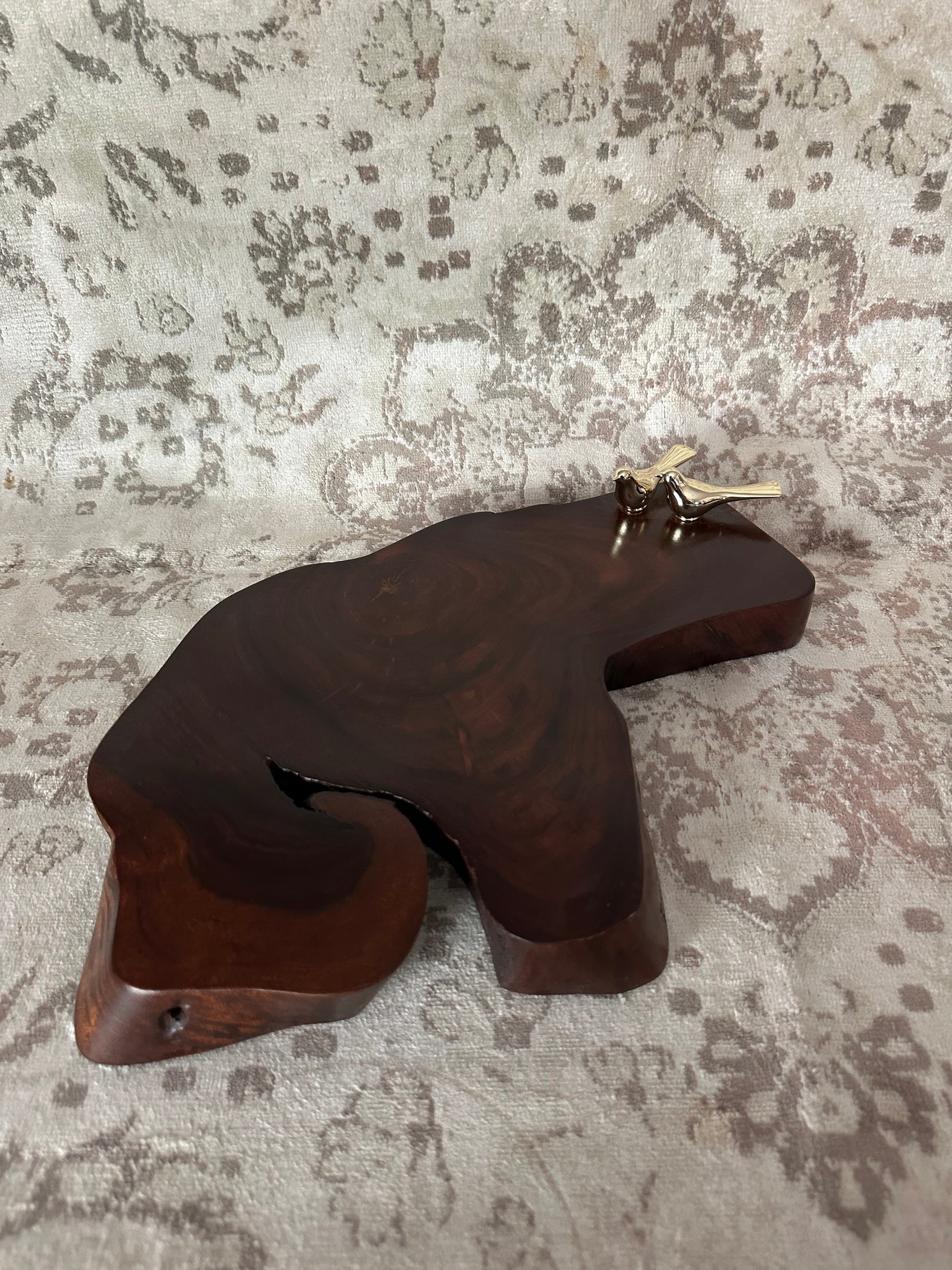 2 humming bird platter/Tray 195