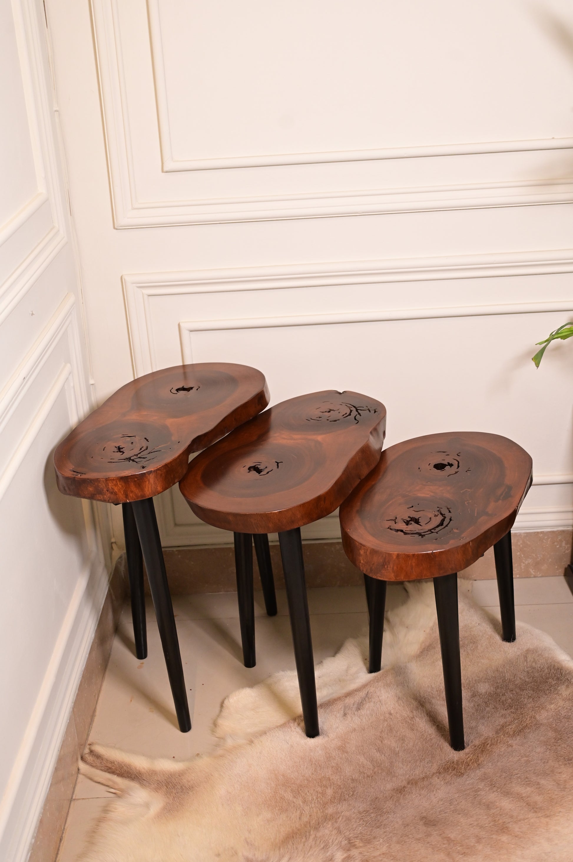 Sheesham Nesting Table set of 3