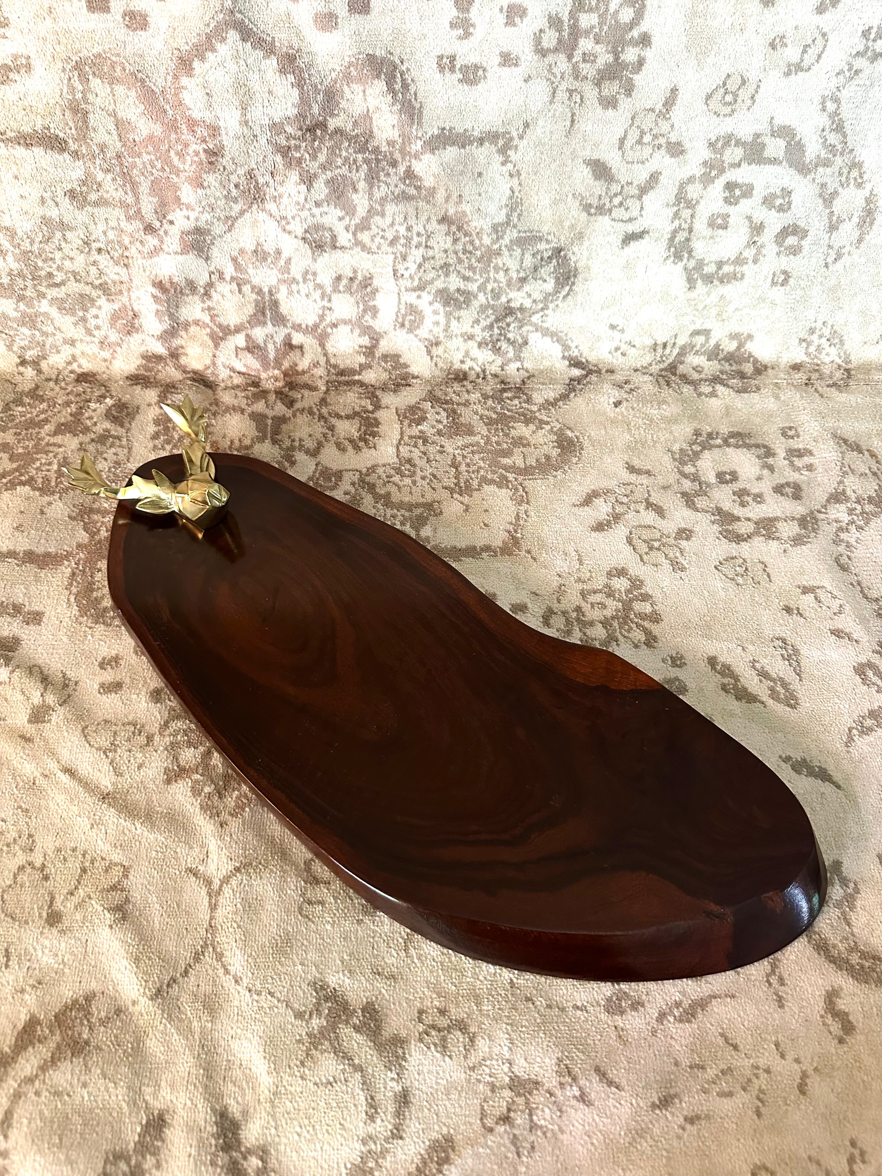 Deer head knob platter/Tray - 360