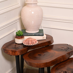 Sheesham Nesting Table set of 3