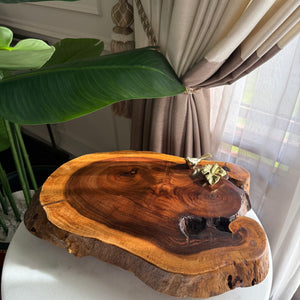 Bird with pan leaf Tray/Platter (elevated) 431