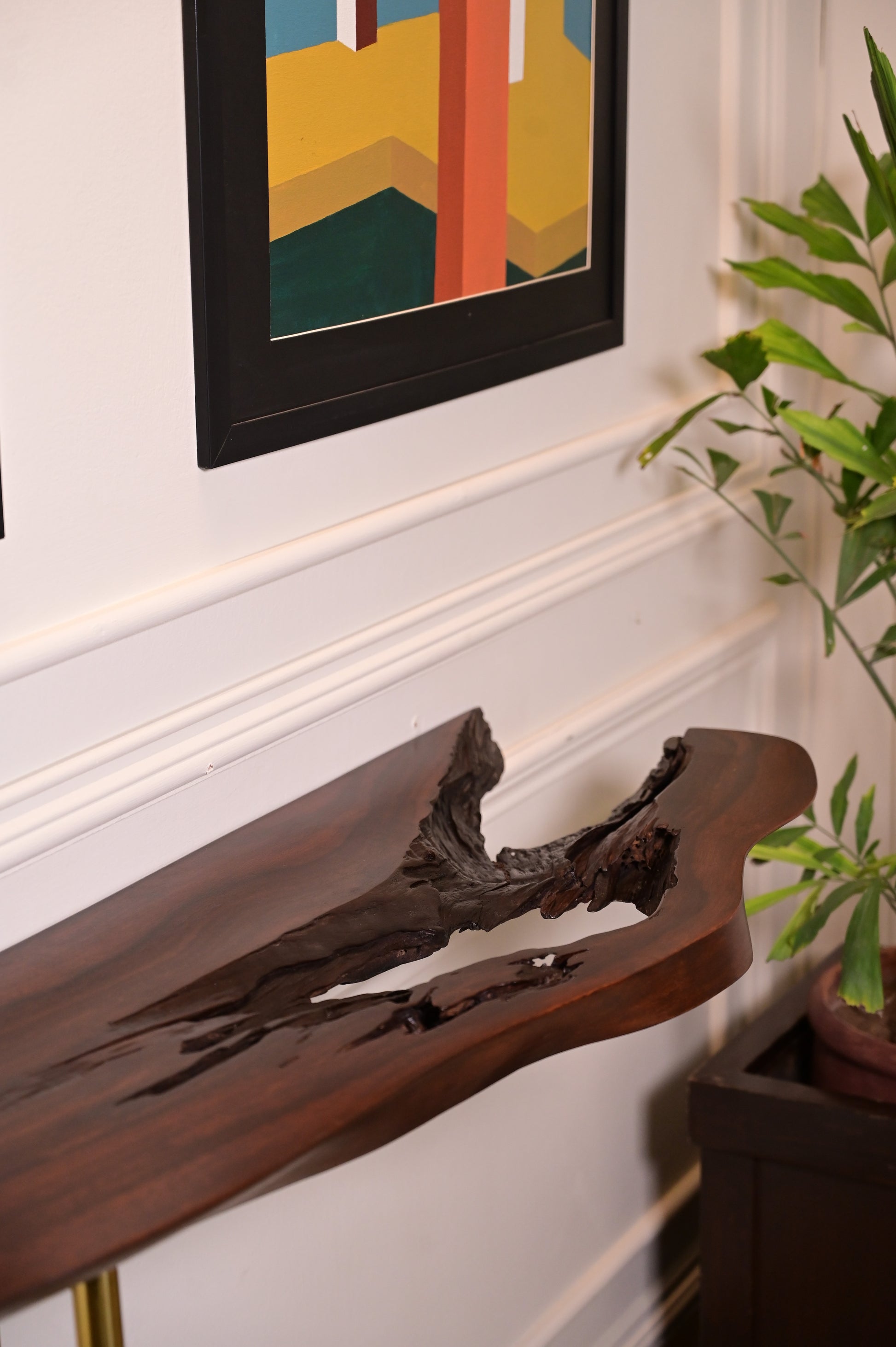 Sheesham hanging console