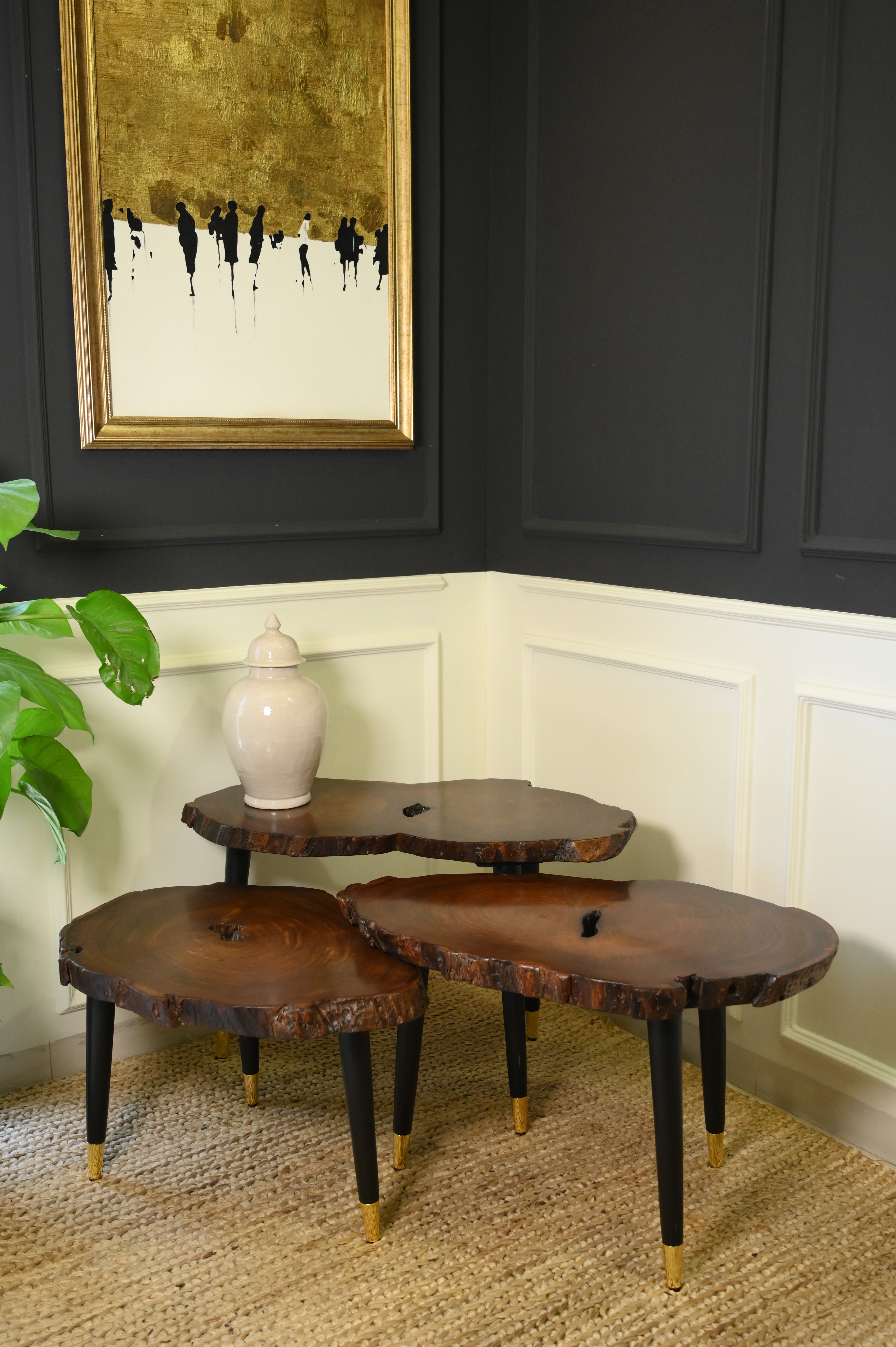 Sheesham Centre Table Set of 3