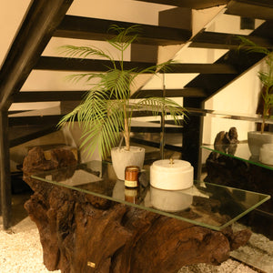 Centre Table With Glass Top