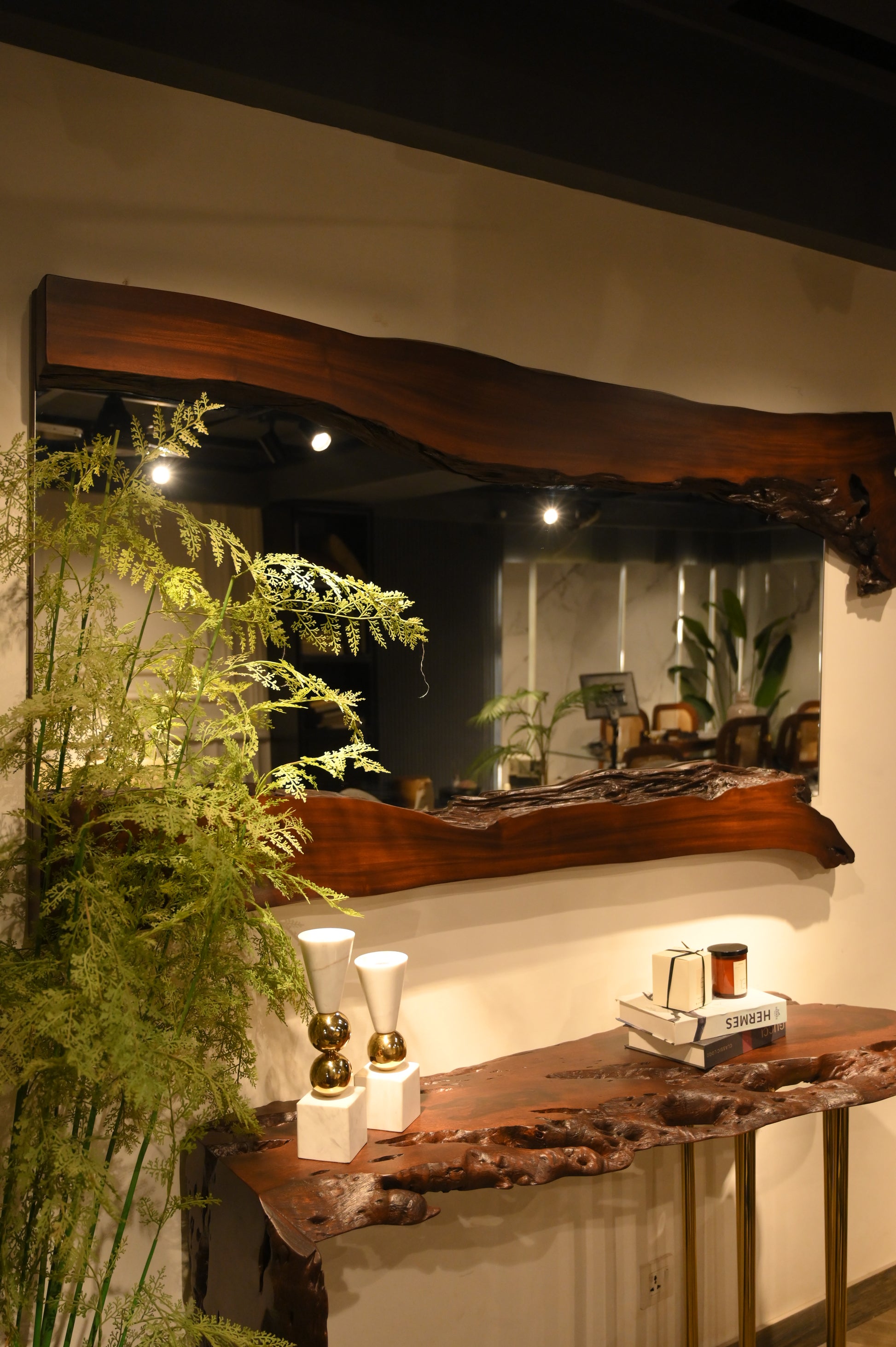 Live Edge Mirror
