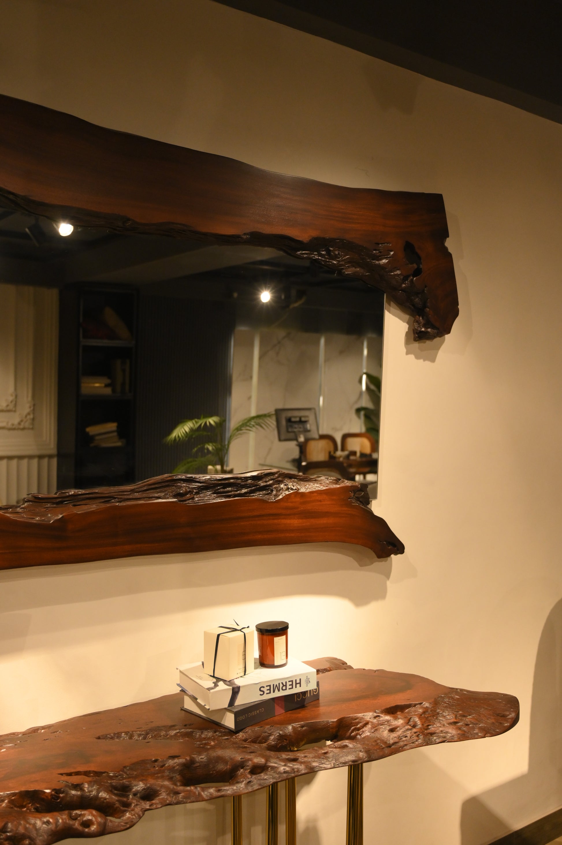 Live Edge Mirror