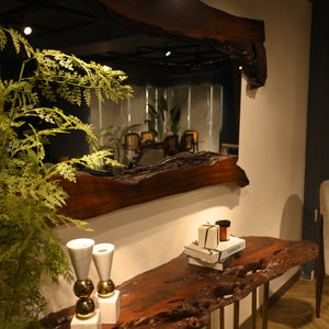 Sheesham L shape Console