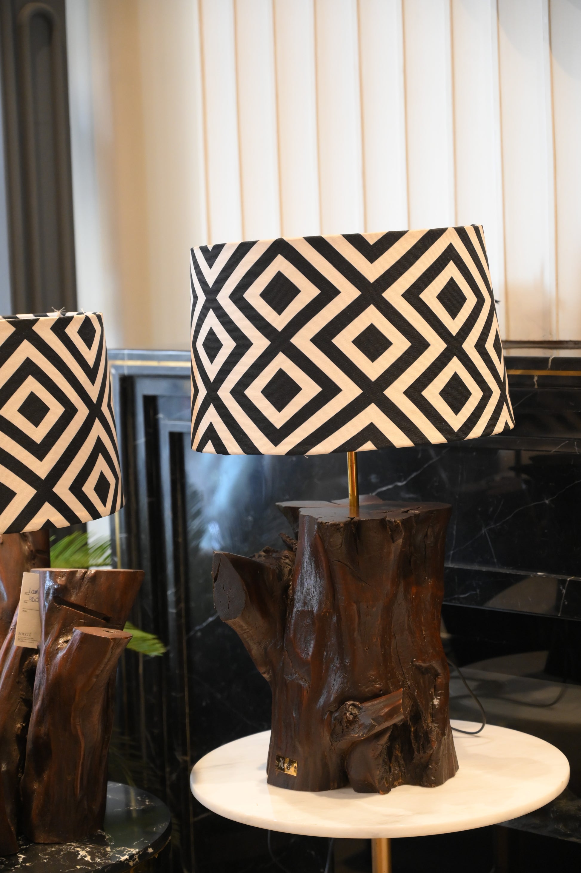 Sheesham Lamp Set Of 2