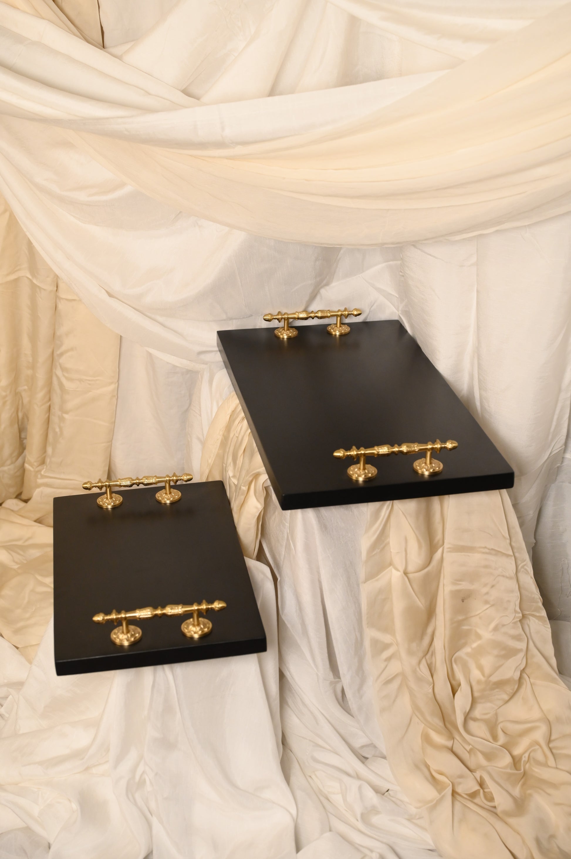 Sheesham Serving Trays Set of Two