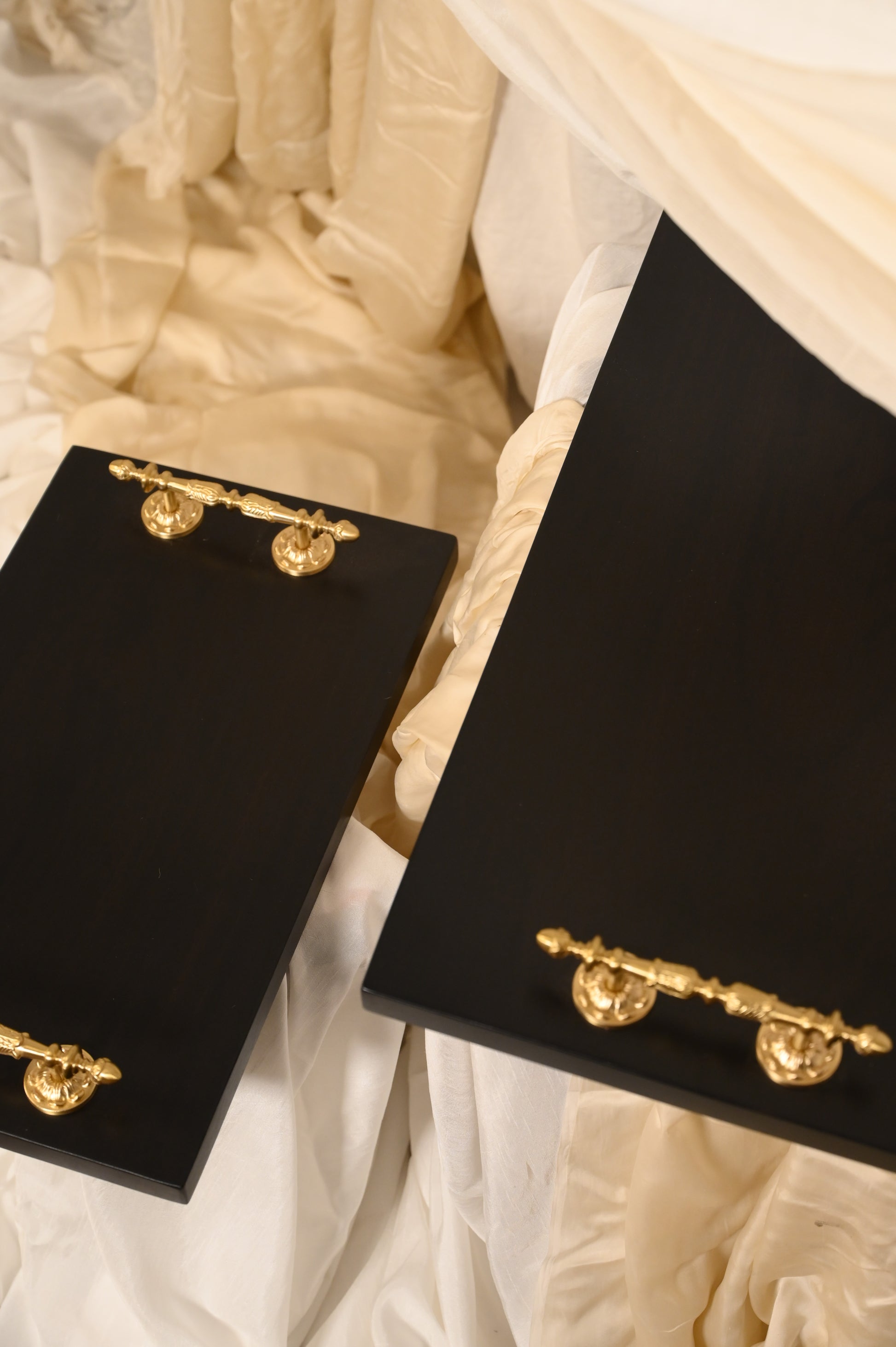 Sheesham Serving Trays Set of Two