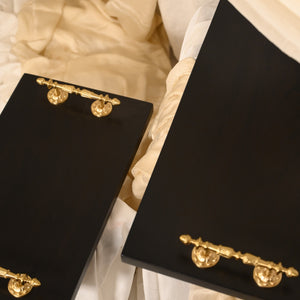 Sheesham Serving Trays Set of Two