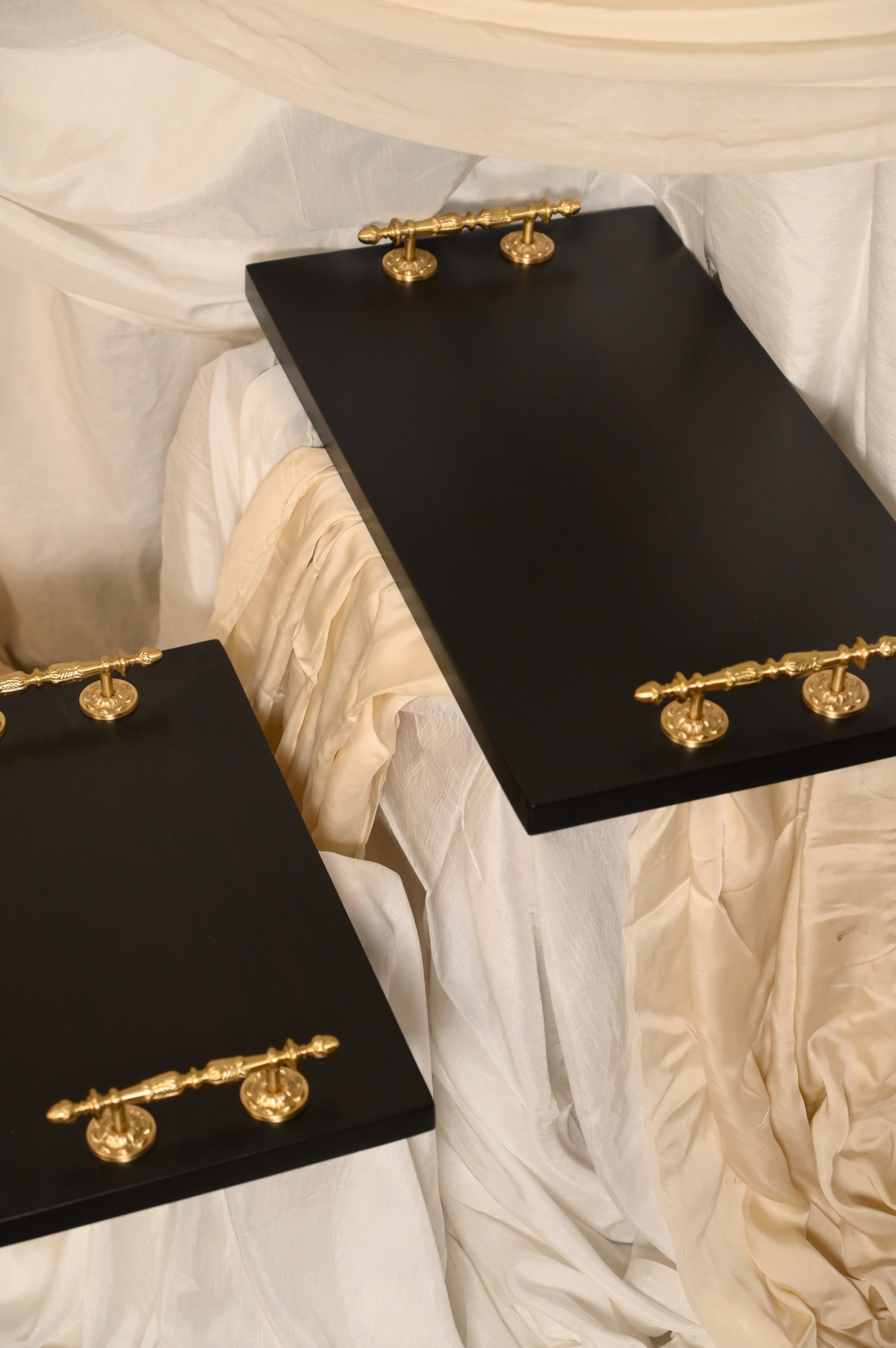 Sheesham Serving Trays Set of Two