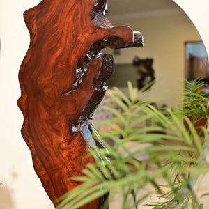 Live Edge Oval Mirror Set of 2