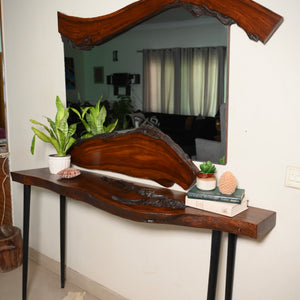Sheesham Live Edge Mirror