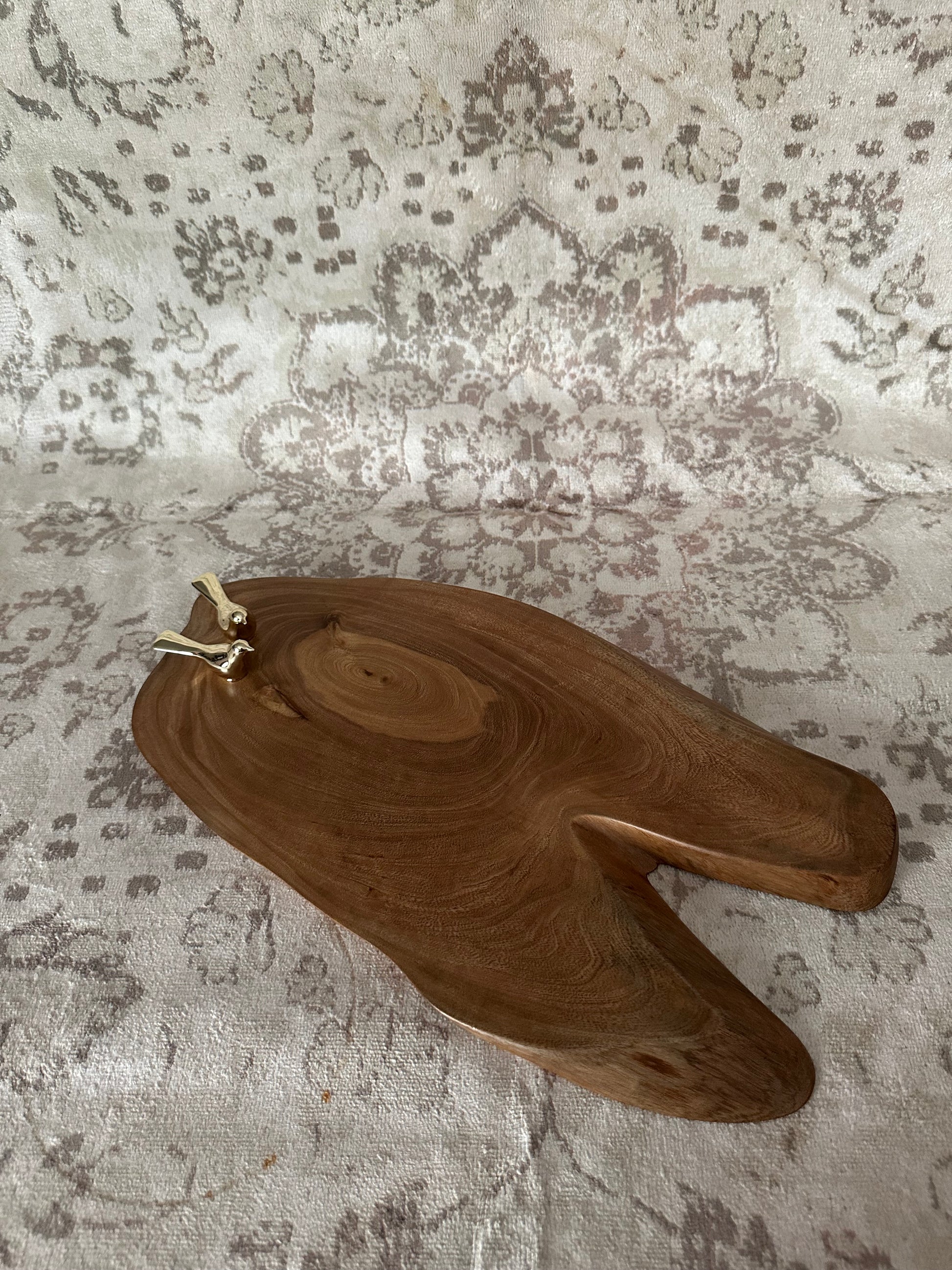 2 humming bird platter/Tray 217