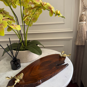 Double deer head Tray/Platter 428